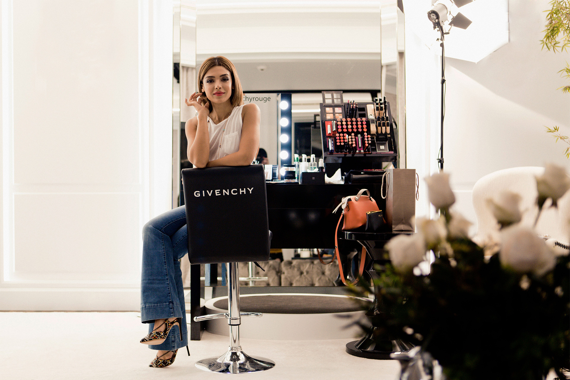 Yalda Golsharifi Bloguera Givenchy El Corte Inglés Madrid