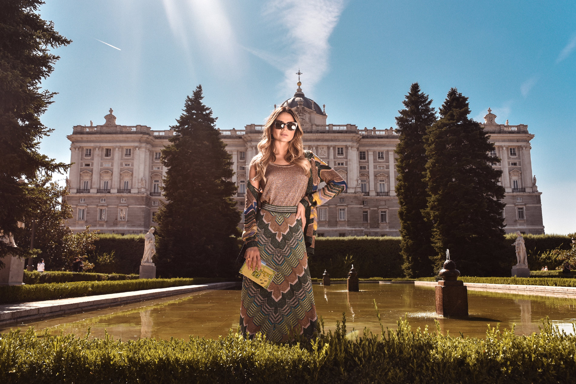 El Corte Inglés Madrid Spain Thassia Naves Missoni Louis Vuitton